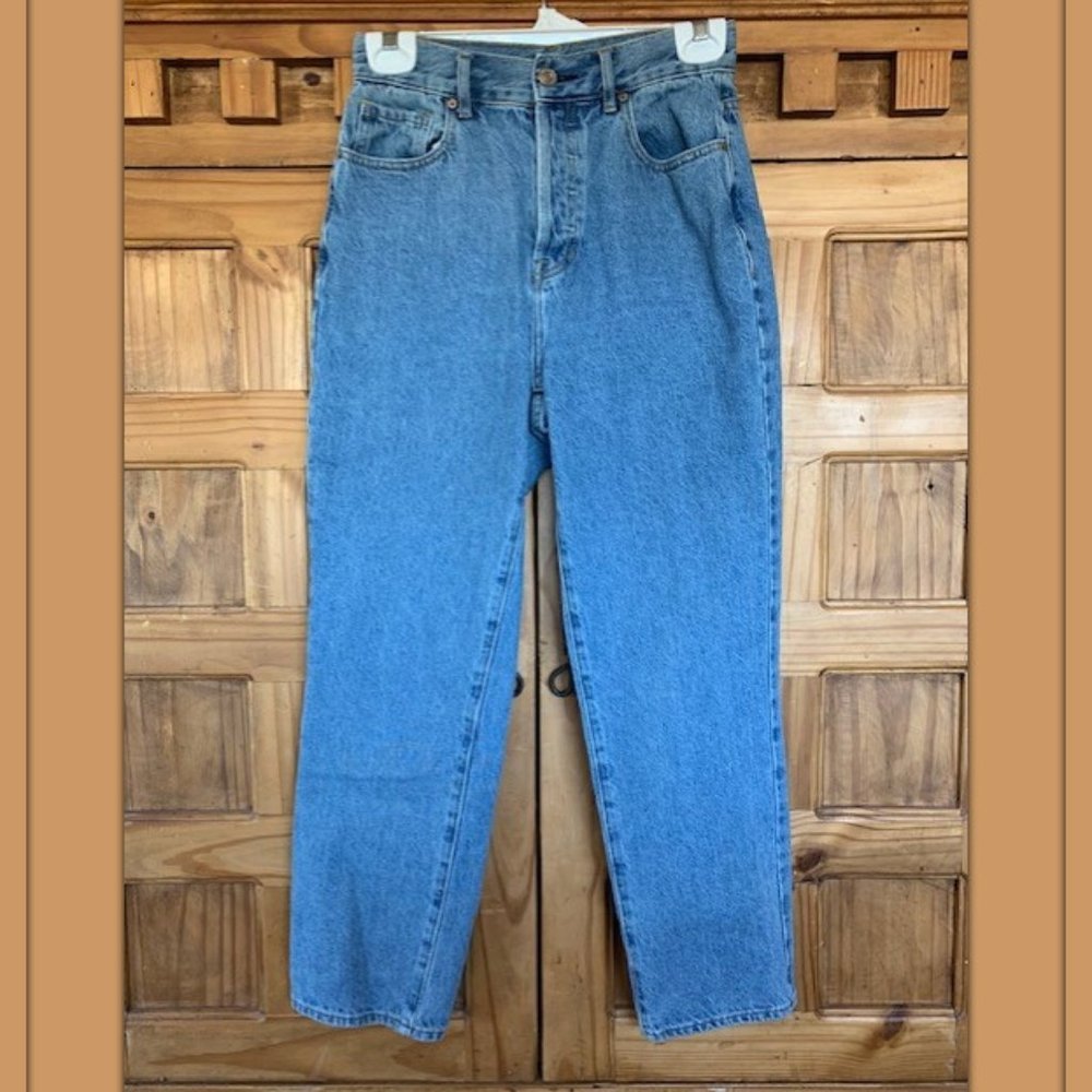 PacSun High Rise Straight Button Fly Jeans SZ 26